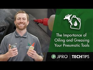 Tech Tips - The Importance of Oiling and Greasing Your Pneumatic Tools
