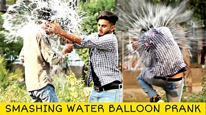 1.9M views · 62K reactions | WTF ? Are you Crazy Water balloon fights with people Nobody was harmed in the making of this video. Hope you enjoyed the video, if yes? please give this video a THUMBS UP and do comment and tell us which part of the video you like the most. Don't forget to share it with your friends. | That Was Crazy | Facebook