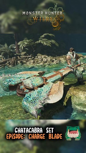 19K views · 82 reactions | Chatacabra Set Showcase - Charge Blade #mhwilds #chatacabra #chargeblade | GGshowcase | Facebook
