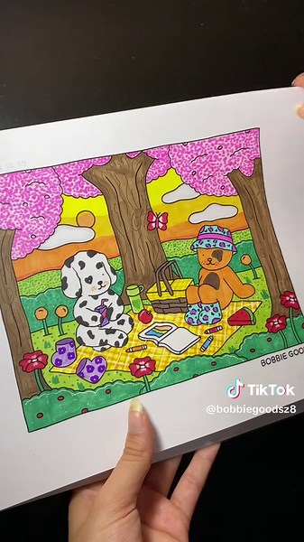 Comece a Colorir com Bobbie Goods e Canetas Touch