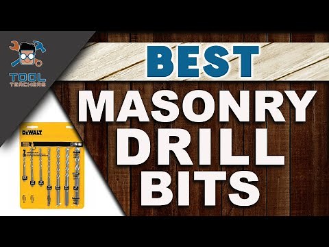 Best Masonry Drill Bits 🧰: Your Guide to the Best Options | Woodwork Advice