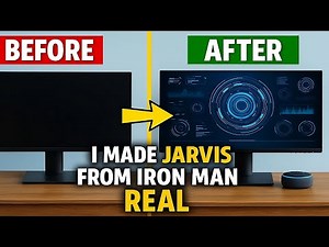 I Built a Real-Life JARVIS AI || Part - 1