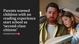 Parents warned children with no reading experience start school as ‘second-class citizens’
