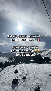 Not sure which Andorra resort suits you best? 🤔 Here’s your quick guide — and trust us, each resort has its own special vibe: 🏔️ Arinsal – Perfect for beginners and families, with wide, confidence-boosting blue runs and a friendly, relaxed atmosphere. Apres-ski is more pub-style than party-DJ… but with plenty of bars, live music and great evening energy, you’ll never be bored. ⛷️ Soldeu / El Tarter – A brilliant all-rounder. Ideal for families and couples, featuring lovely up-market hotels and