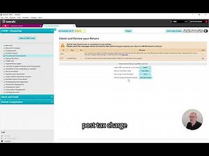 TaxCalc Tax Return Production: How to send your corporation tax charge to the accounts