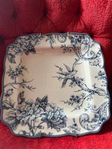 222 Fifth Adelaide Collectible Plate, With Wall Hanger - Etsy