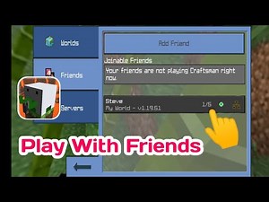 Craftsman How To Play Multiplayer With Friends 2025 ( Easy Guide )