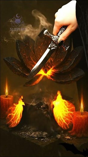 ASMR Lava and Stone – Satisfying Gothic Cutting Sounds #asmr #asmrsounds #asmrshorts