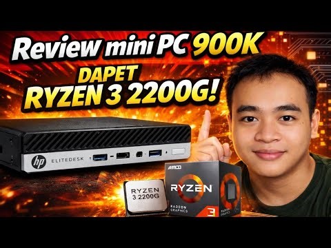 Mini pc 900K Ryzen 3 2200G
