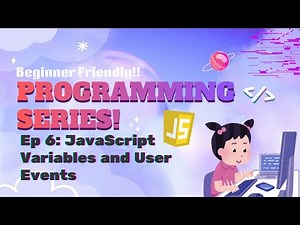 JavaScript Variables & User Events | Word Echo Machine! | Super Fun Programming Series | Episode 6 |
