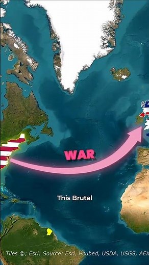 The Forgotten War That Changed America Forever (War of 1812)🇺🇲🇬🇧 #geography #history #usa #uk #wars