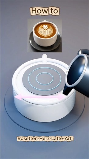 Latte Art Rosetta: The Pouring Movement Explained