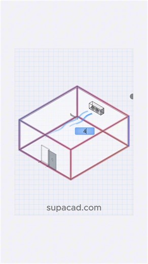 Sketch cold room layout in minutes#commercialrefrigeration #coldroom#refrigeration#hvacr #compressor