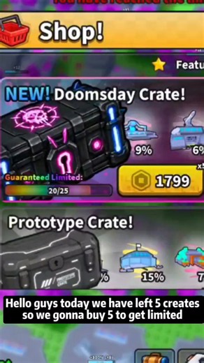 Opening My Last 5 Robux Crates! 🤯 #roblox #miniwar #gaming #robloxgaming