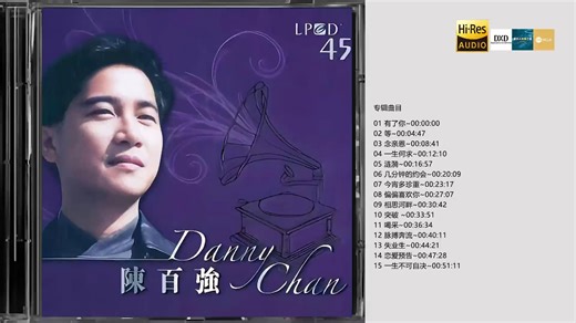 【经典人声】LP45《陈百强》环球LPCD45精选【Hi-Res无损】