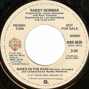 Randy Newman - Rider In The Rain
