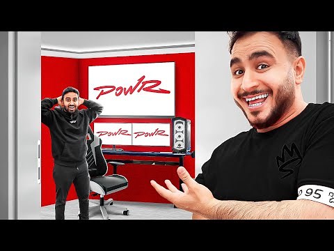 صدمنا أعضاء باور وصممنا غرفهم في قصر باور !! 😍🔥