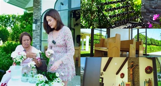 Bea Alonzo Gives Us A Tour Of Her Farm's Chapel and Gym