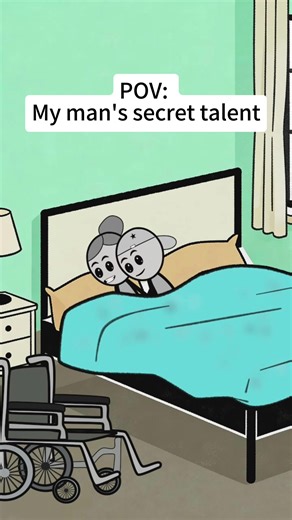 My man's secret talent#fyp #foryou #usa #animation #couple | Animation