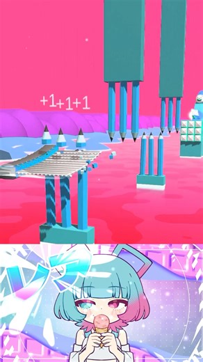 🩵🩷🍨 #music #memes #trendingmusic #trendingshorts #オリジナル曲 #VoiSona #vocaloid #ボカロ