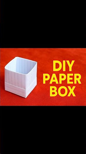 Can You Do This? 🤯// Diy paper box #shorts #diy #craft