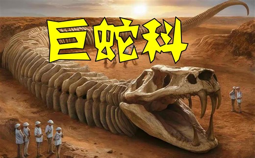 从弑龙吞鲸，到比肩泰坦蚺，传承亿年的众蛇之王：巨蛇科