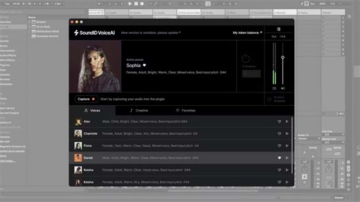 Sonarworks SoundID VoiceAI Transforms Vocal Tracks Into New Vocal & Instrumental Performances