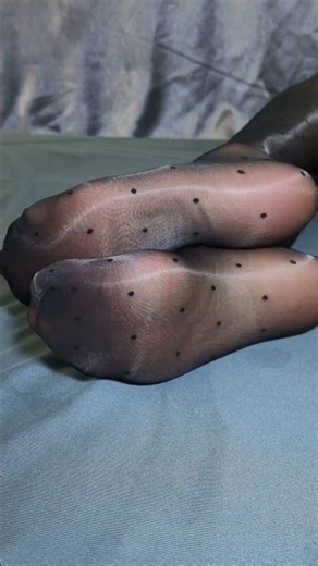 Pantyhose Soles ASMR | Relaxing Black Feet nylon