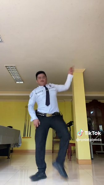Dancing Security Guard Dance Challenge on TikTok