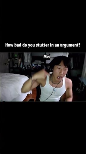 How bad do you stutter?#gamtng #comedy #funny #fy #memes #meme