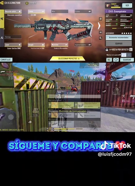 Clase de la CX-9 para dominar en COD Mobile