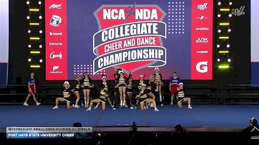 Fort Hays State University Cheer [2026 Intermediate Small Coed Division II Finals] 2026 NCA & NDA College National Championship