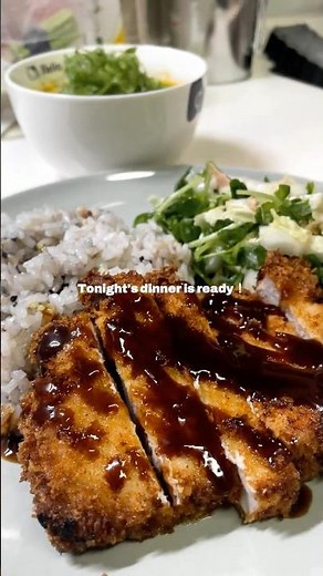 【Tonight's Dinner】Tonkatsu (Japanese Pork Cutlet) | Japanese home cooking