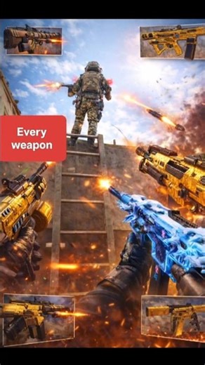 Trying Each Weapon type in COD mobile.