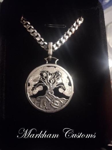 Tree of Life Pendant, Flourishing Tree With Depth and Character - Etsy