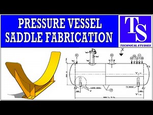 ASME Sec. viii. PRESSURE VESSEL SADDLE LAYOUT AND FIT UP TUTORIAL