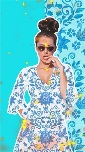 Blue Watercolor Hand-Drawn Pattern #atterndesign #fabricpattern #patterndesigner