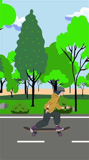 Skateboard (Adobe Animate bone)