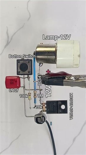 Easy to compair RELAY vs MOSFET #experiment #electronics