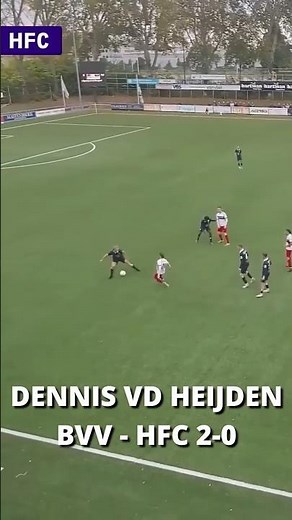 Dennis van der Meer 2-0 BVV-HFC @ 2025 Tweede Divisie