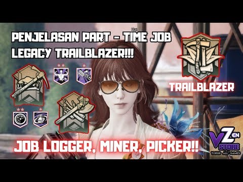 REVIEW SKILL BARU DARI JOB SEMUA GATHER, LOGGER, MINER, PICKER!! | LIFEAFTER | VZENSTORE