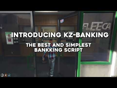 KZ-Banking A FiveM QBCore / ESX Banking Script
