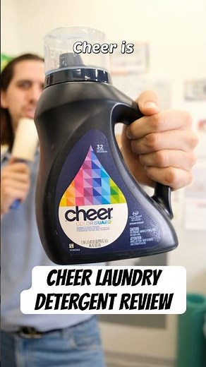 Cheer Laundry Detergent Review #cleantok