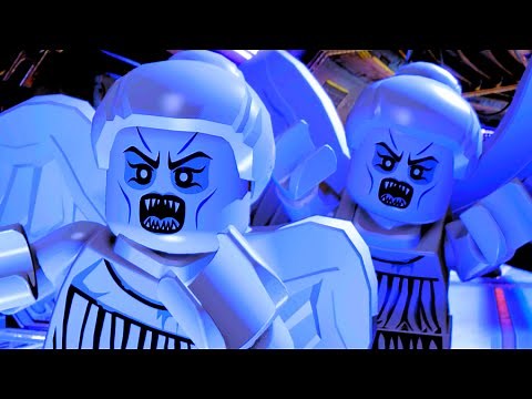 LEGO Dimensions Escape The Possessed Weeping Angel Statues