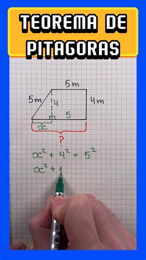 Teorema de Pitagoras #AprendeFacil #everyone #mathematics #ContenidoEducativo #m #maths #EducaciónDivertida #MathTricks | Matematicas - Aprender es Avanzar