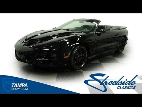 2002 Pontiac Firebird Trans AM WS6 Convertible 5712-TPA for sale | Charlotte, Atlanta, Dallas, ...