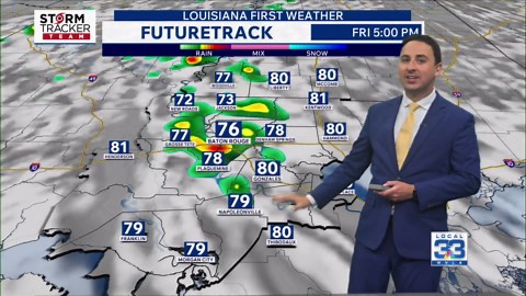 Wednesday night forecast: Rain continues into Easter weekend