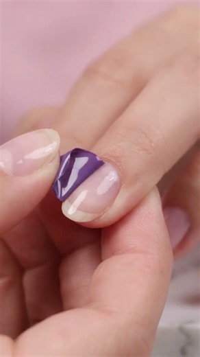 This ONE-SWIPE Nail Polish Peel is SO Satisfying 😍💅