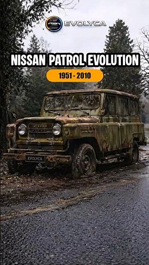Nissan Patrol Evolution (1951–2010) #NissanPatrol #SUVHistory #CarEvolution #OffRoadLegends