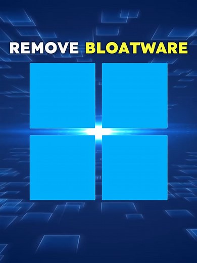 How to Remove Bloatware for New Windows Account #pctips #techtips #windows11tips